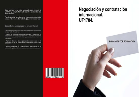 Uf1784- Negociacion Y Contratacion Internacional