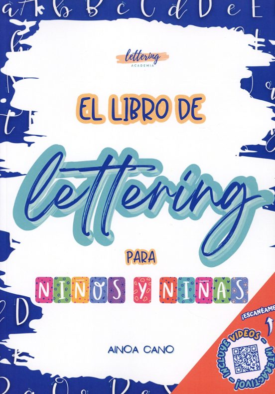 Libro De Lettering Para Niños Y Niñas