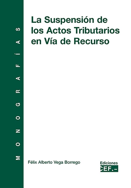 Suspension De Los Actos Tributarios En Via De Recurso