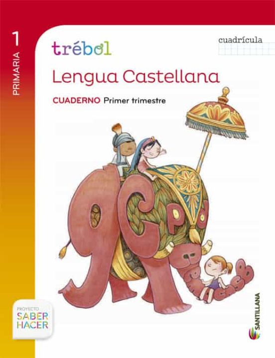 Cuaderno Lengua Cuadricula. 1º Primaria : 1º Trimestre