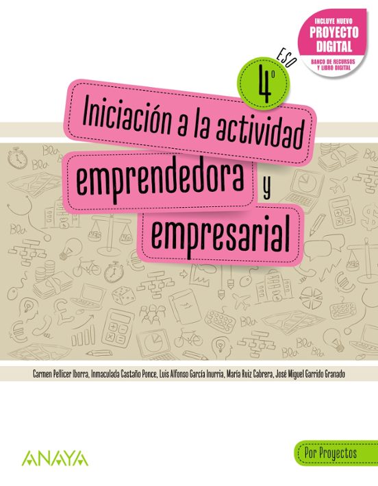 Iniciación a la Actividad Emprendedora y Empresarial 4º ESO por Proyec