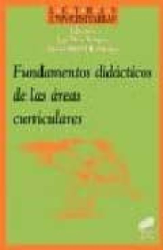 Fundamentos didácticos de las áreas curriculares