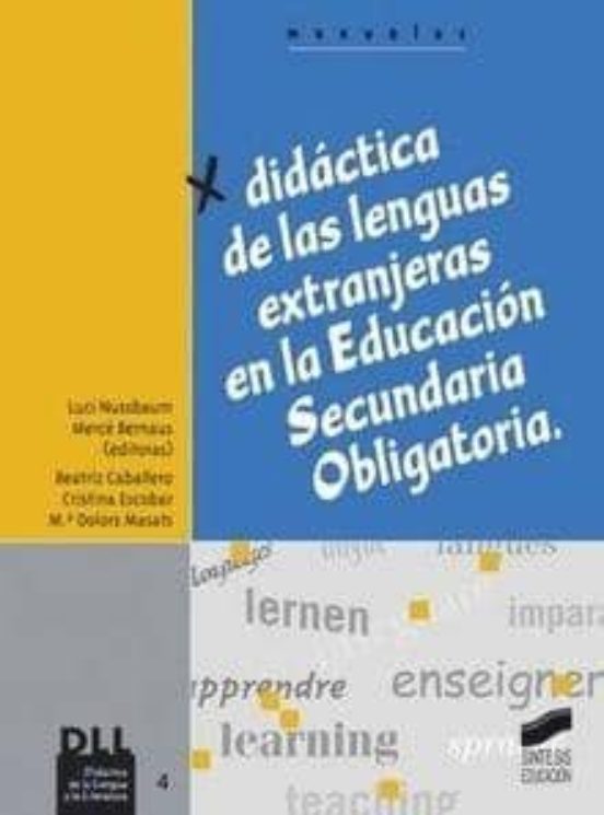 Didáctica de las lenguas extranjeras en la educación secundaria obligatoria