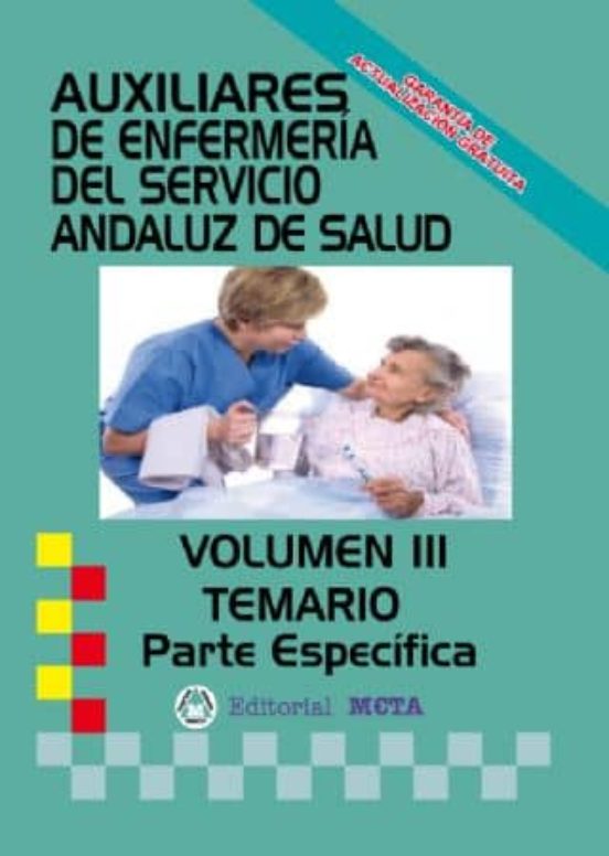 Auxiliar Enfermería Sas Temario Parte Específica Volumen Iii
