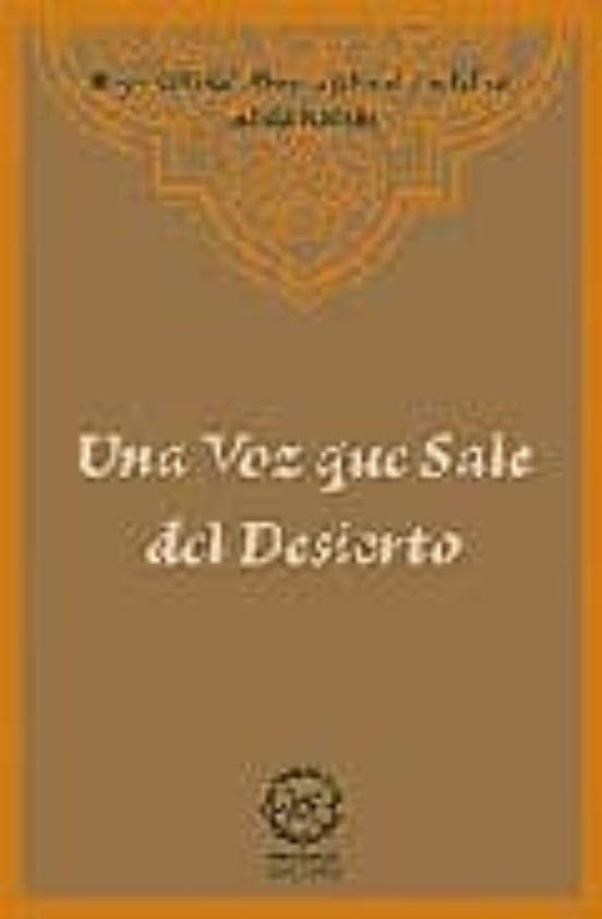 Una Voz Que Sale Del Desierto