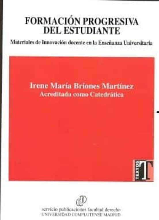Formación Progresiva Del Estudiante