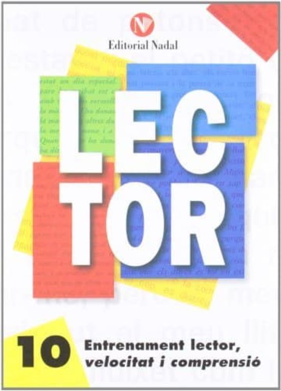 Entrenament Lector Velocitat I Comprensió Nº 10 Lletra Dimprent A C.m