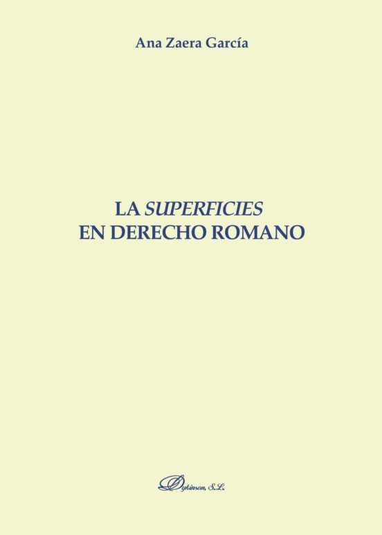 Las Superficies En Derecho Romano