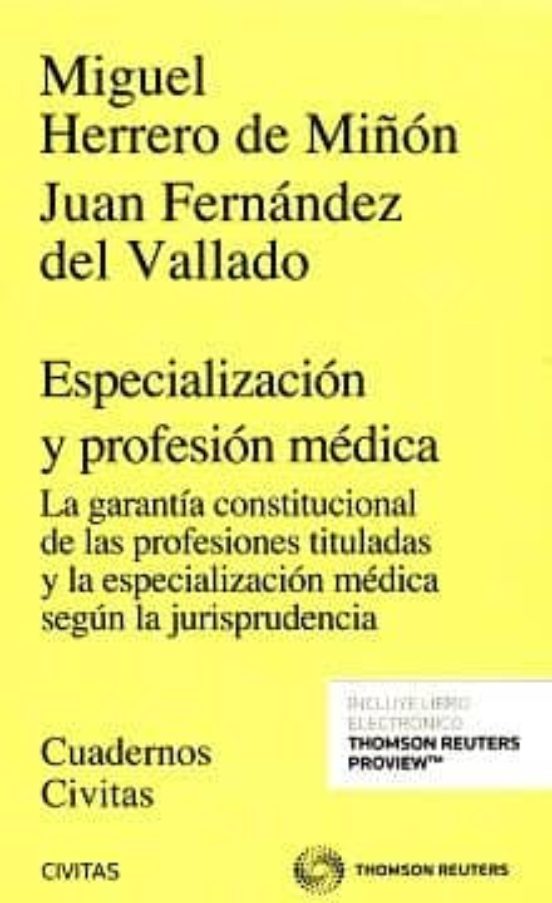Civitas: Especialización Y Profesión Médica