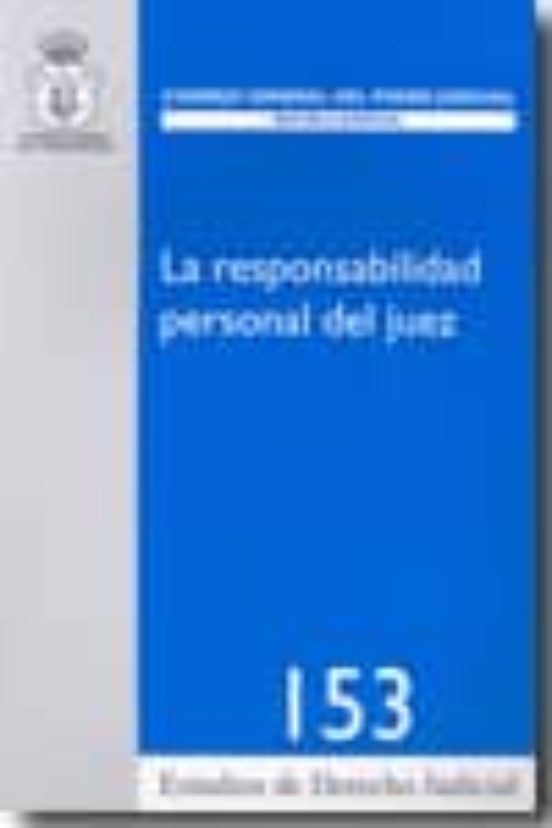 Responsabilidad Personal Del Juez