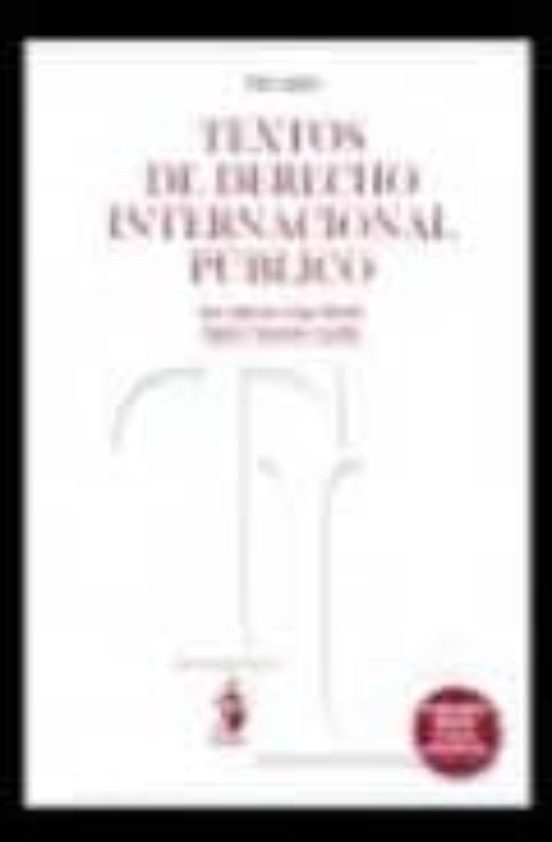 Textos De Derecho Internacional Público