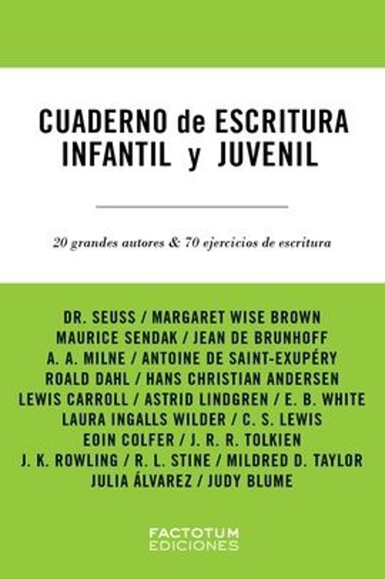 Cuaderno de Escritura Infantil y Juvenil