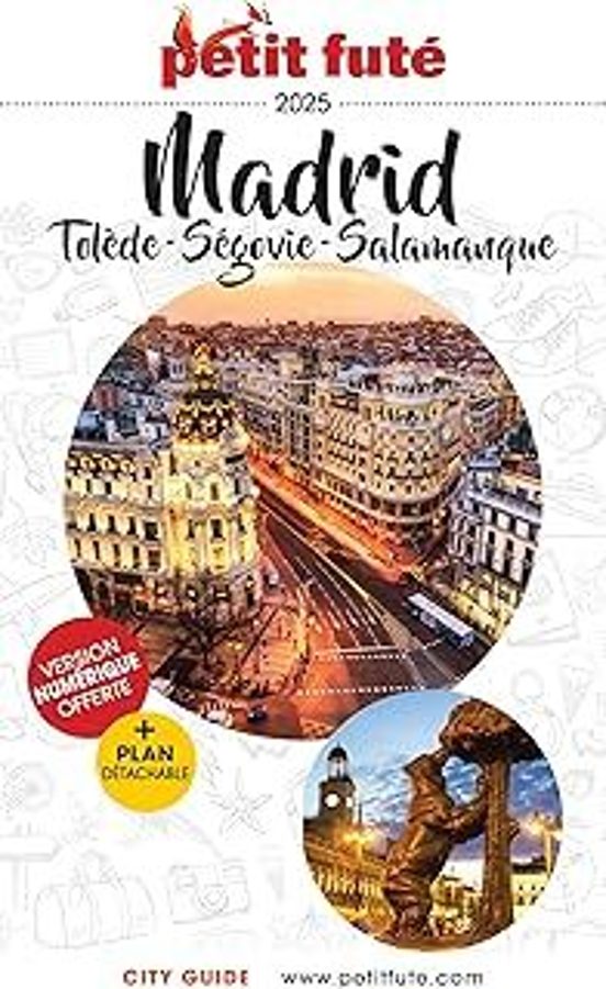 Madrid: Tolède Ségovie Salamanque: 2025