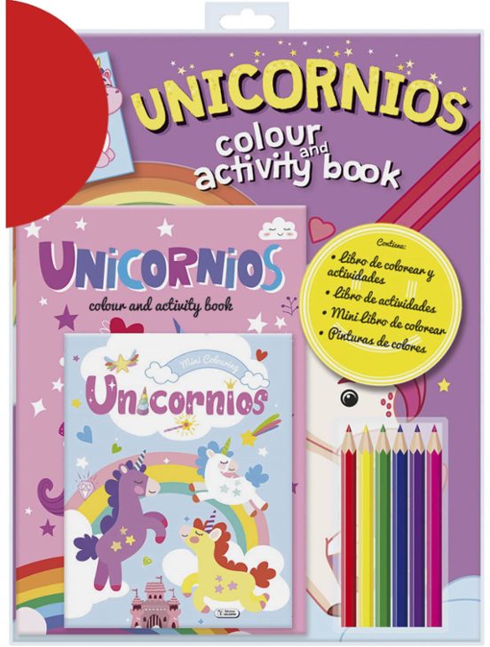 Unicornios Colour And Activity Book