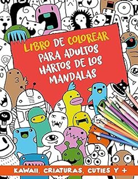 Libro De Colorear Para Adultos Hartos De Los Mandalas