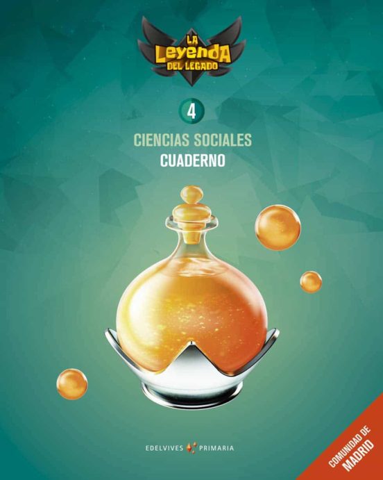 Ciencias Sociales 4º Educacion Primaria Cuaderno la Leyenda del Legado