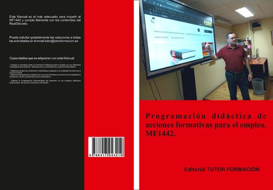 Mf1442 Programación Didáctica De Acciones Formativas Para El Empleo