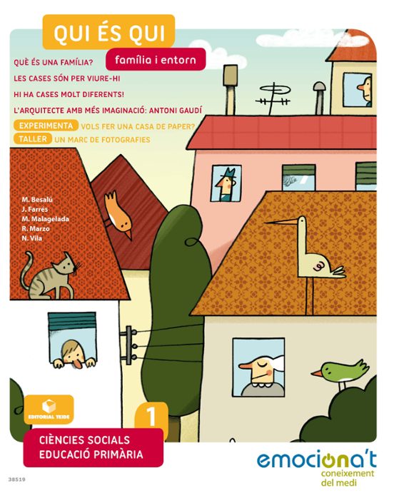 Ciencies Socials 1º Educacion Primaria Qui Es Qui Emocionat Ed 2019 Ca