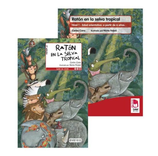 Pack Plan Lector. 6 Años. Ratón En La Selva Tropical