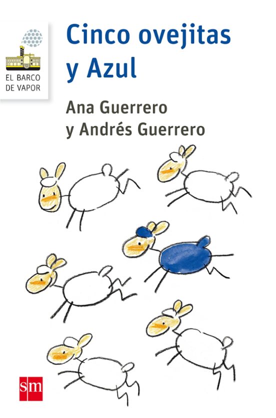 Cinco Ovejitas Y Azul