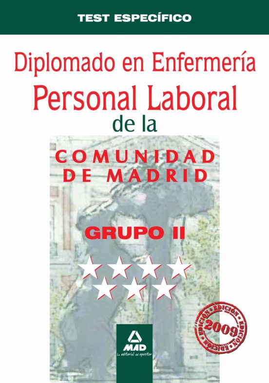 Diplomado En Enfermeria Grupo Ii Personal Laboral De La Comunidad De M