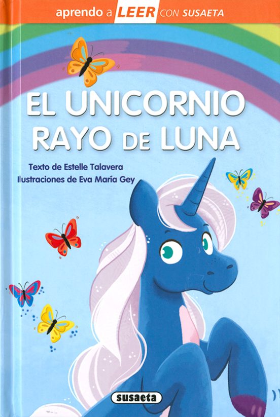El Unicornio Rayo De Luna Aprendo A Leer 4-6 Años Mayusculas Con Algun