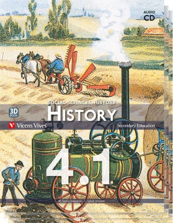 History 4. Book 1 2 and 3 + 3 Cd S 4º ESO