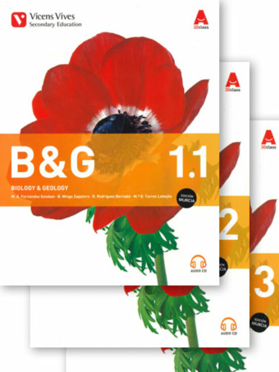 Biology & Geology 1º ESO Trimestral Murcia + 3 Cd S + Annex B