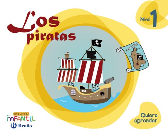 Quiero Aprender Infantil 3 Años Nivel 1 los Piratas