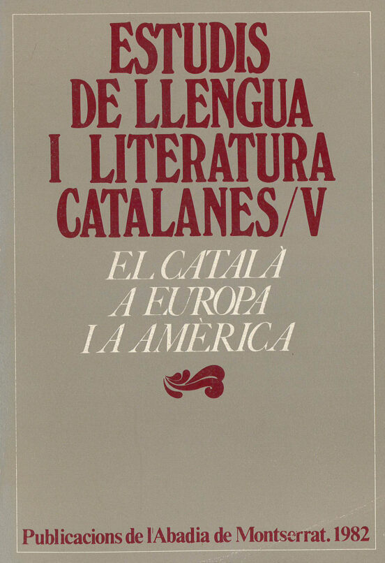 Catala A Europa I A America El
