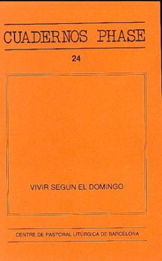Vivir Según El Domingo