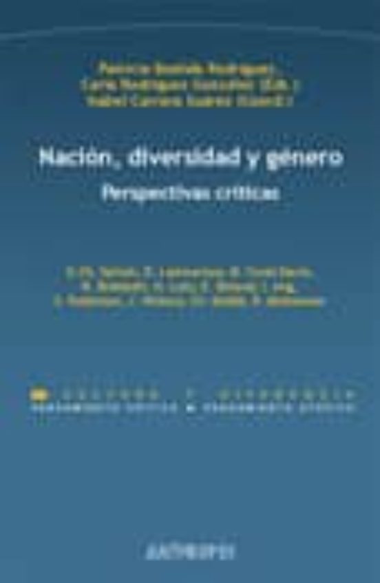 Nacion Diversidad Y Genero