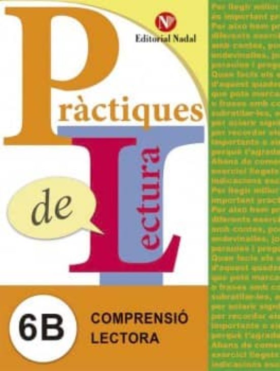 Comprension Lectora Pràctiques De Lectura 6b C.s. 6º Curs