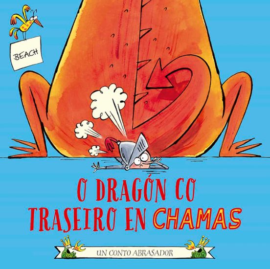 O Drago Co Traseiro en Chamas