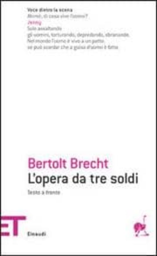 L Opera da Tre Soldi Testo Originale a Fronte
