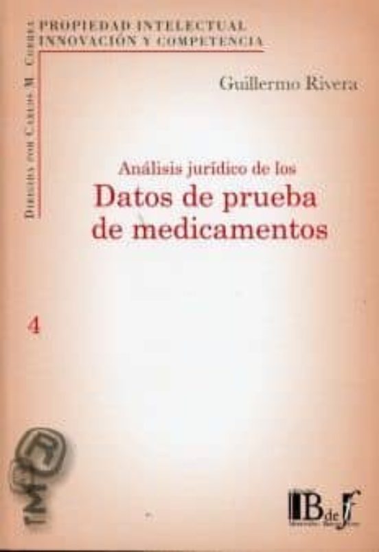 Analisis Juridico De Los Datos De Prueba De Medicamentos