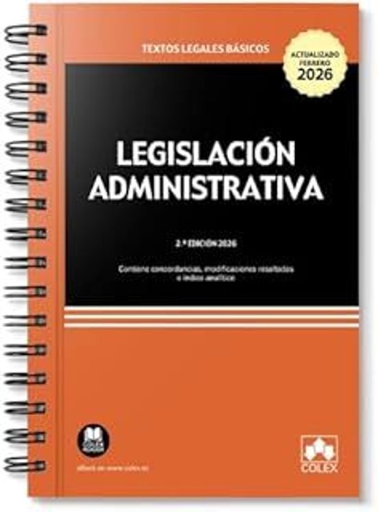 Legislación Administrativa 2026