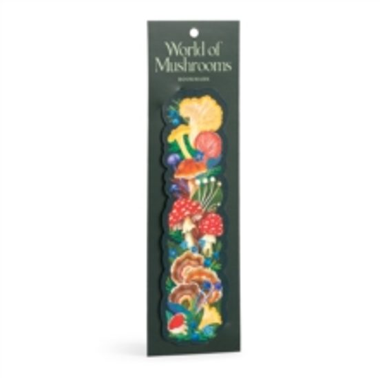 World Of Mushrooms Paper Bookmark
