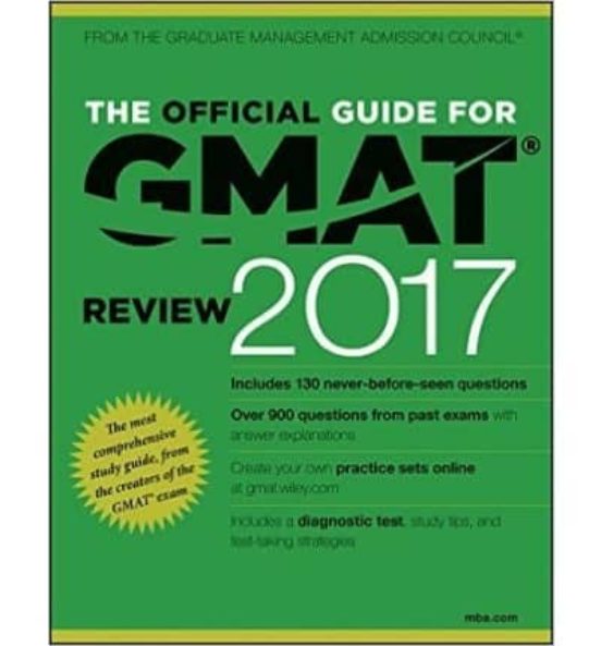 The Official Guide For Gmat Review 2017