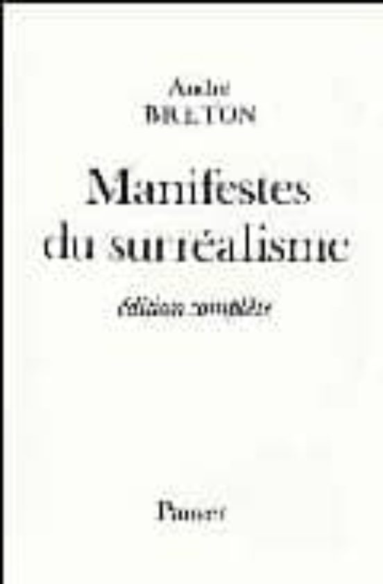 Manifestes du Surrealisme