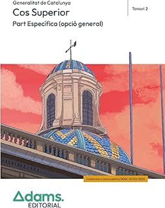 Cos Superior Part Especifica De La Generalitat De Cata