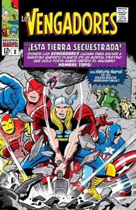 Biblioteca Marvel Los Vengadores 2 Bm24