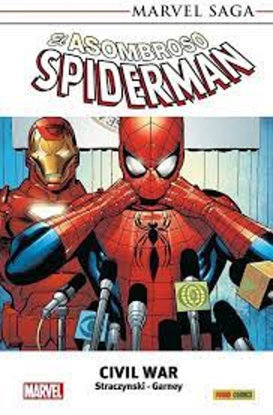 El Asombroso Spiderman 11 Civil War Marvel Saga Tpb