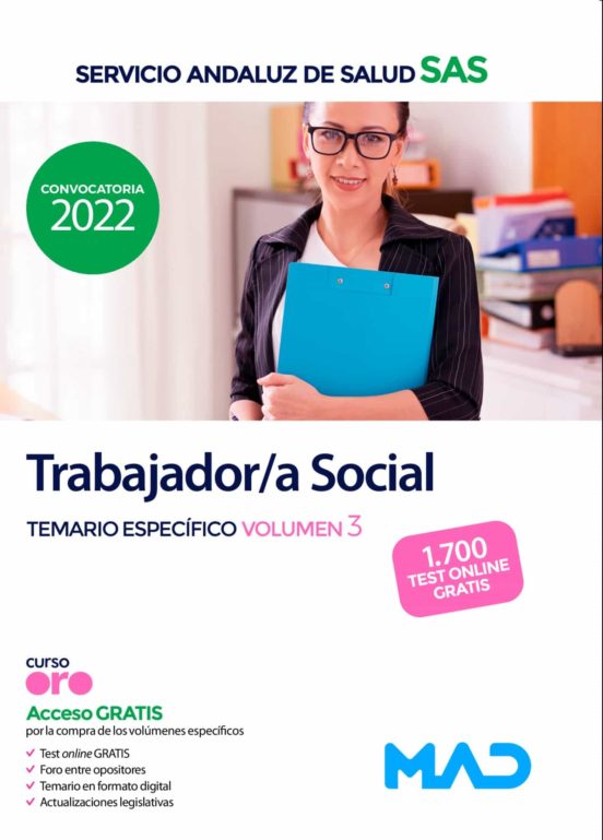 Trabajador/a Social Del Servicio Andaluz De Salud . Temario Espec