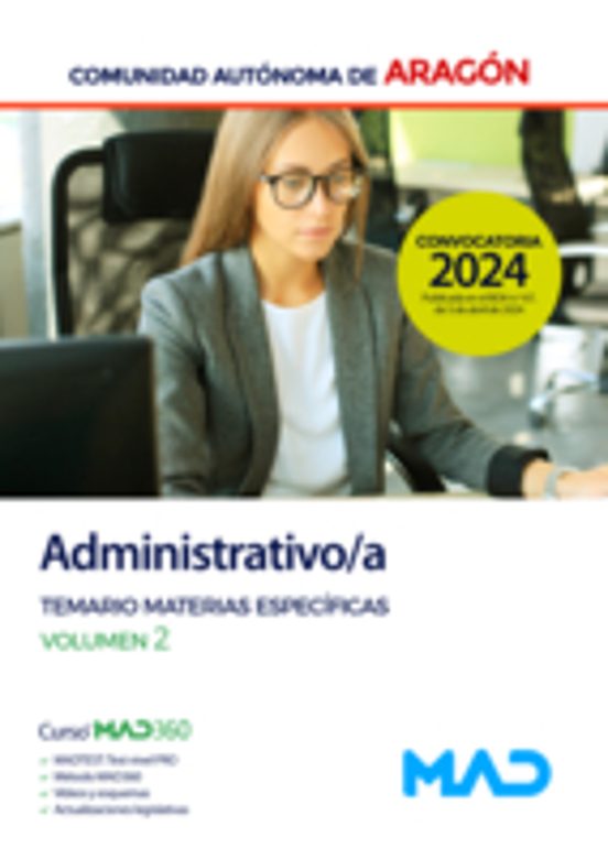 Administrativo/a. Temario De Materias Específicas Volumen 2 Comunidad