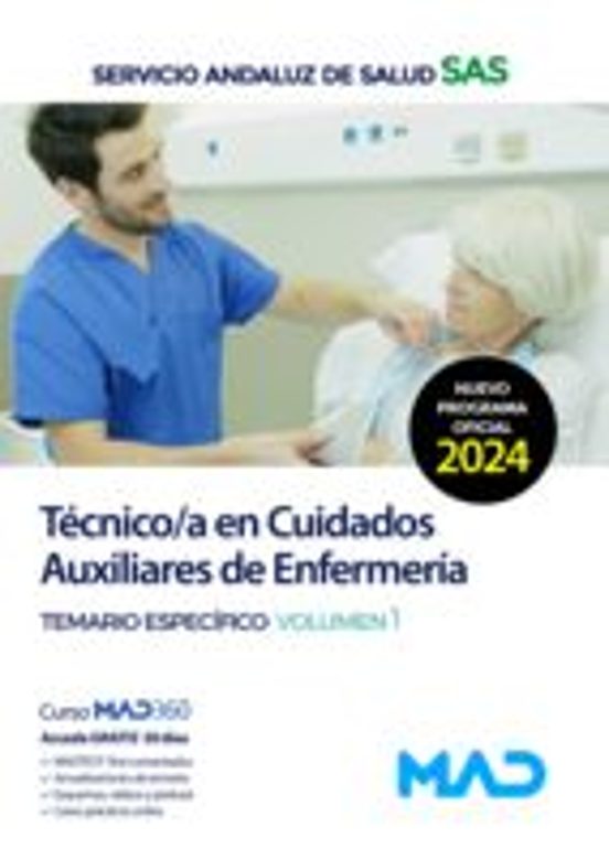 Técnico/a En Cuidados Auxiliares De Enfermería. Temario Específico Vol