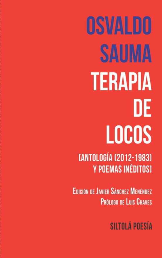 Portada de terapia de locos: antologia y poemas ineditos