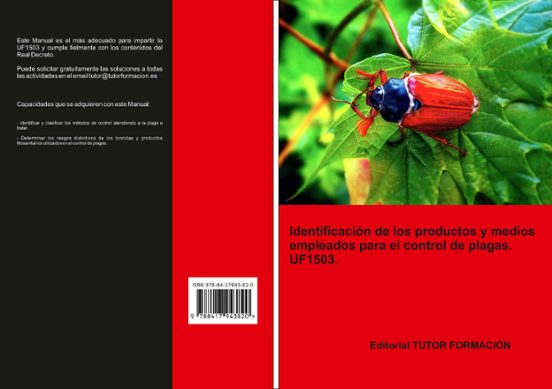 Uf1503. Identificación De Los Productos Y Medios Empleados Para E L Co