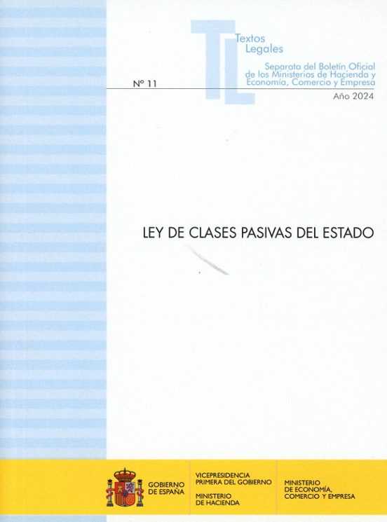 Ley De Clases Pasivas Del Estado