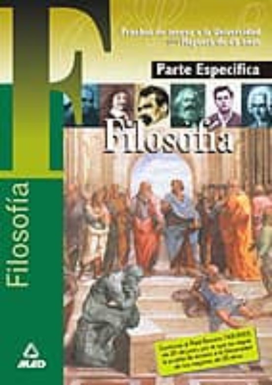 Acceso A La Universidad Para Mayores De 25 Años: Filosofia